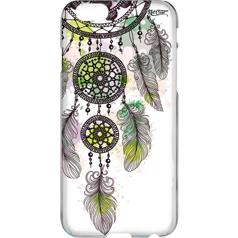 Capa Silicone NetCase Transparente Filtro Verde e Amarelo