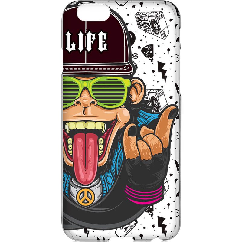 Capa Silicone NetCase Vazada Monkey Life