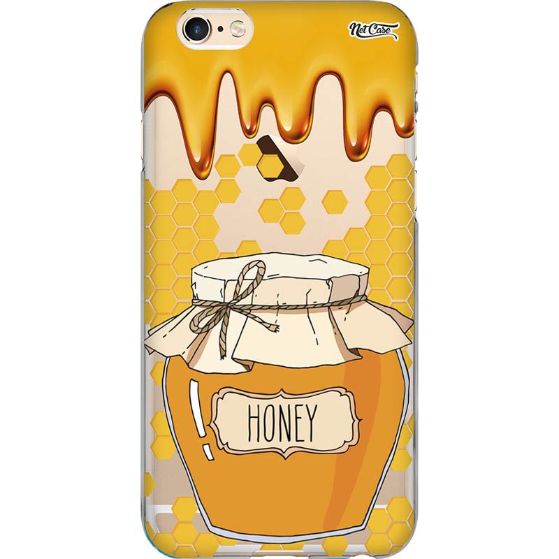 Capa Silicone NetCase Transparente Honey