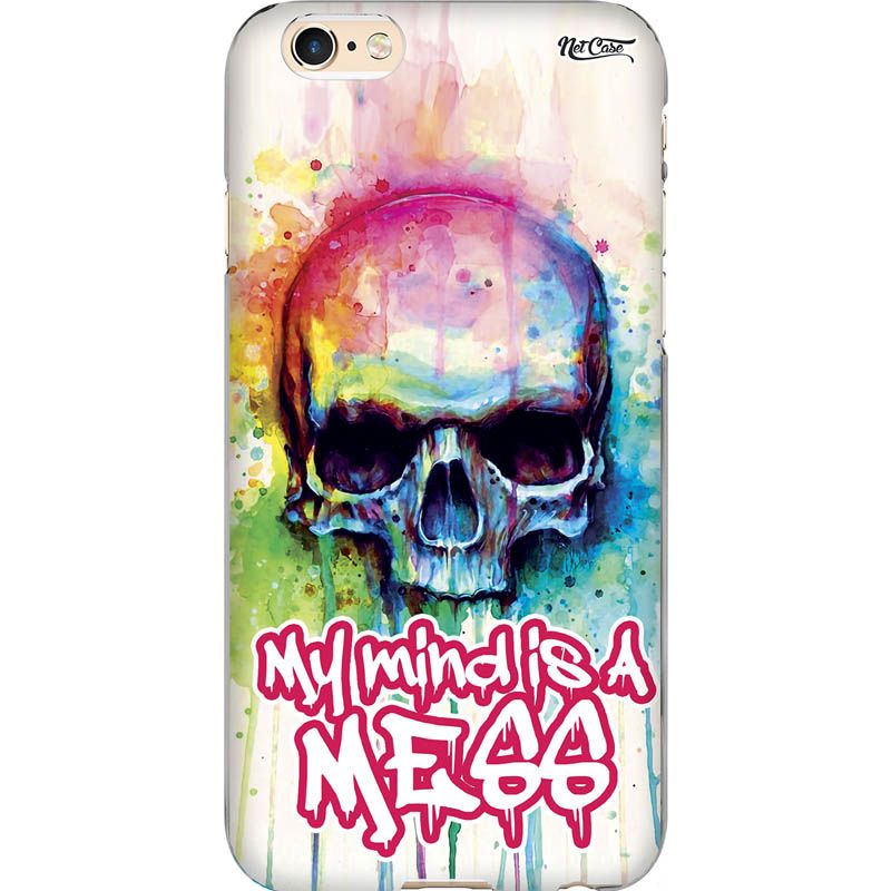 Capa Silicone NetCase Chapada My Mind is a Mess!