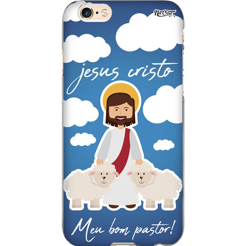 Capa Silicone NetCase Chapada JC: Meu Bom Pastor!