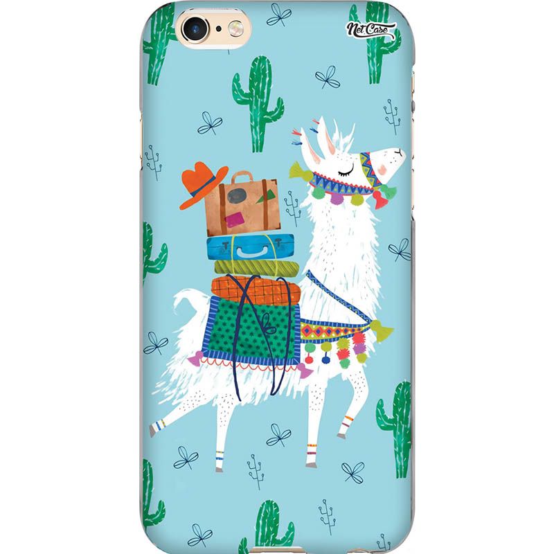 Capa Silicone NetCase Chapada Lhama Desfile