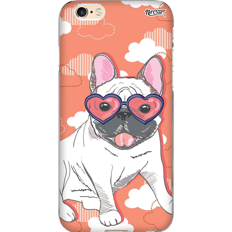 Capa Silicone NetCase Chapada Pug nas Nuvens