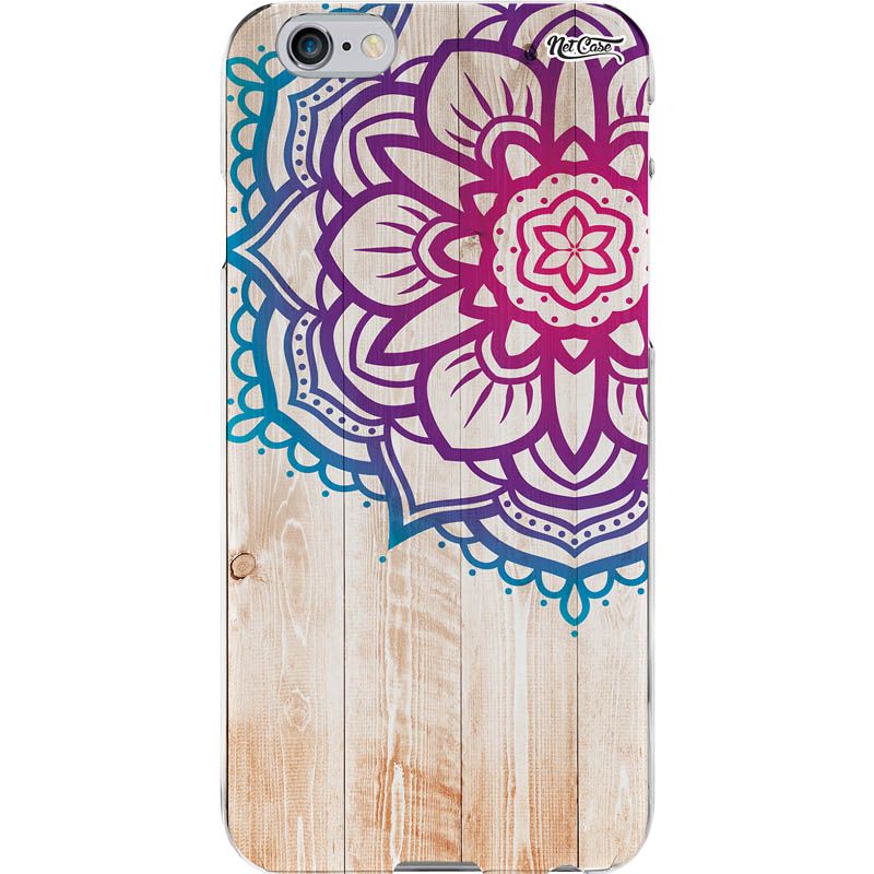 Capa Silicone NetCase Chapada Madeira Lotus Flower