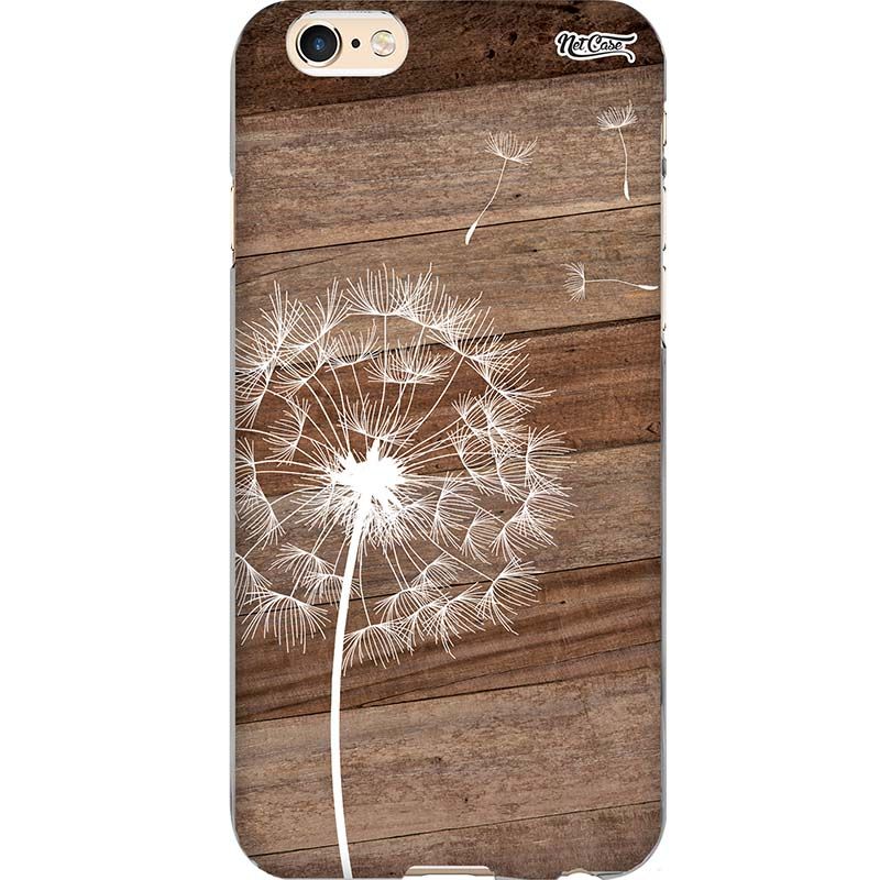 Capa Silicone NetCase Chapada Madeira Dandelion