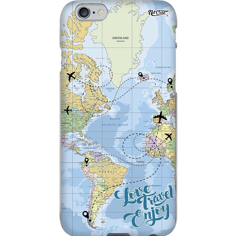 Capa Silicone NetCase Chapada Love Travel Enjoy