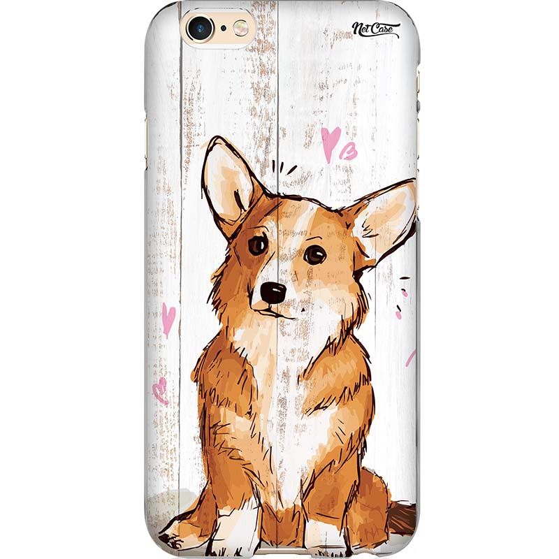 Capa Silicone NetCase Chapada Madeira Heart Dog