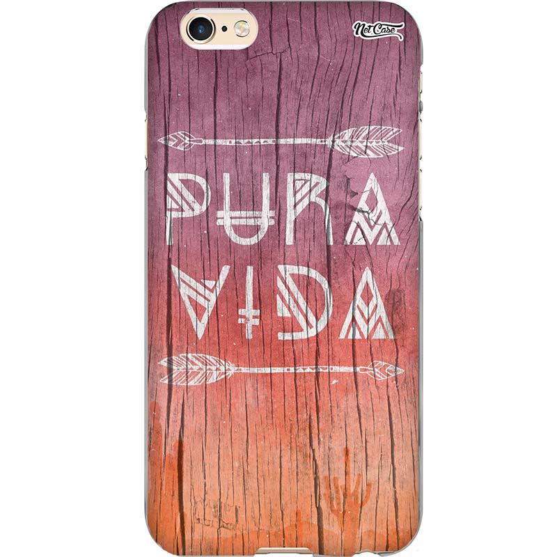 Capa Silicone NetCase Chapada Madeira Pura Vida
