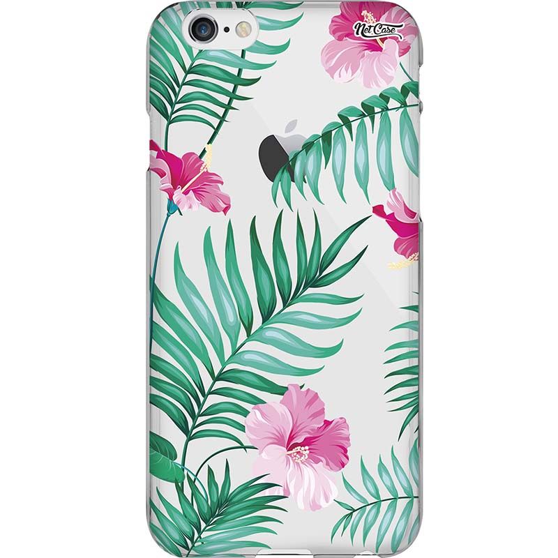 Capa Silicone NetCase Transparente Summer Flowers
