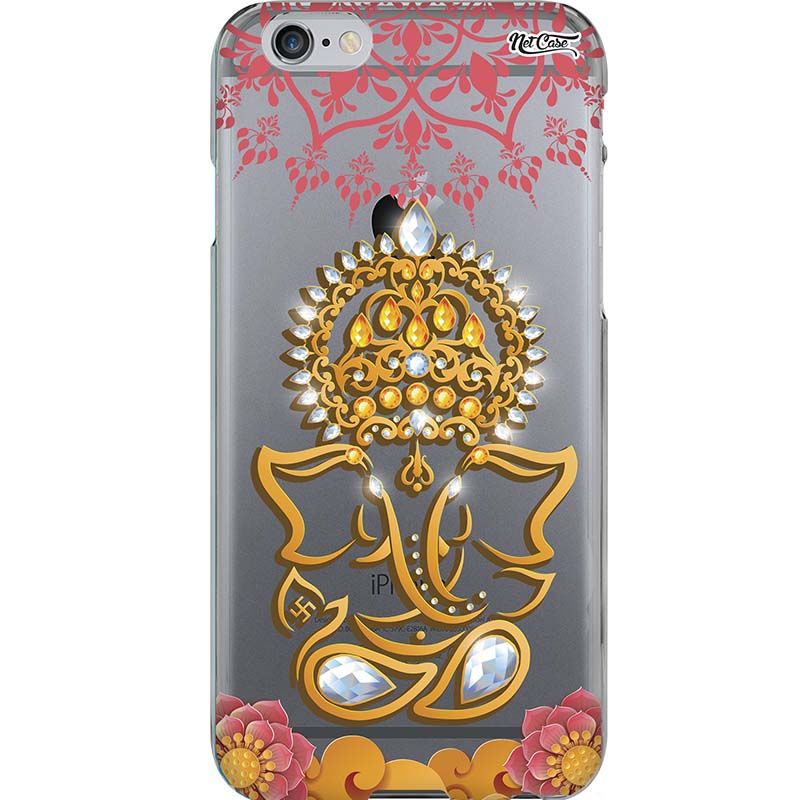 Capa Silicone NetCase Transparente Ganesha