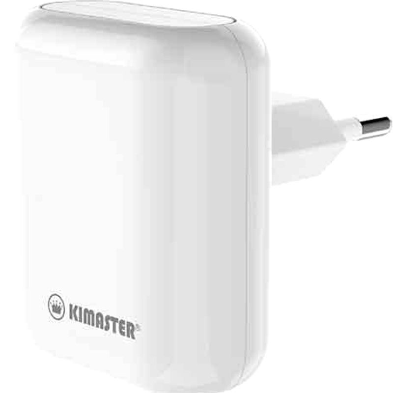 Carregador de Parede Universal 3 Usb Kimaster T103 - Branco
