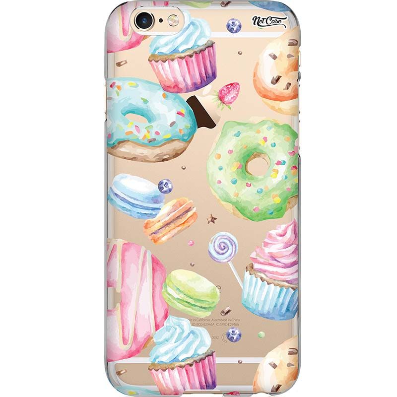 Capa Silicone NetCase Transparente Candys