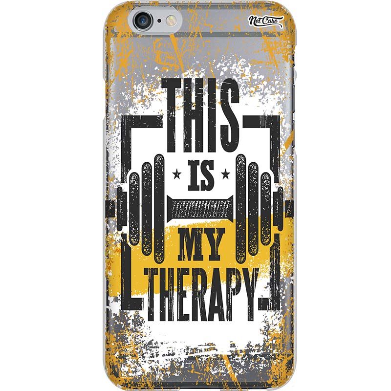 Capa Silicone NetCase Transparente This is My Therapy