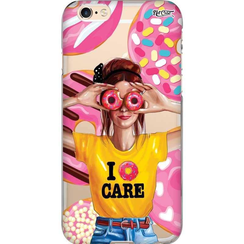 Capa Silicone NetCase Transparente I Donut Care