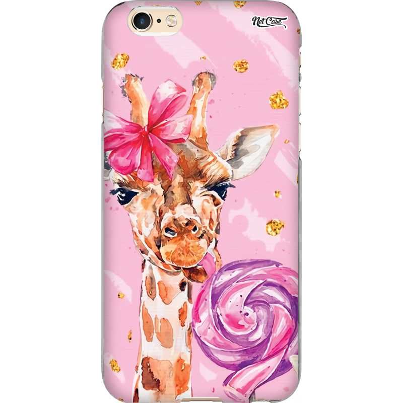 Capa Silicone NetCase Chapada Girafa Pirulito