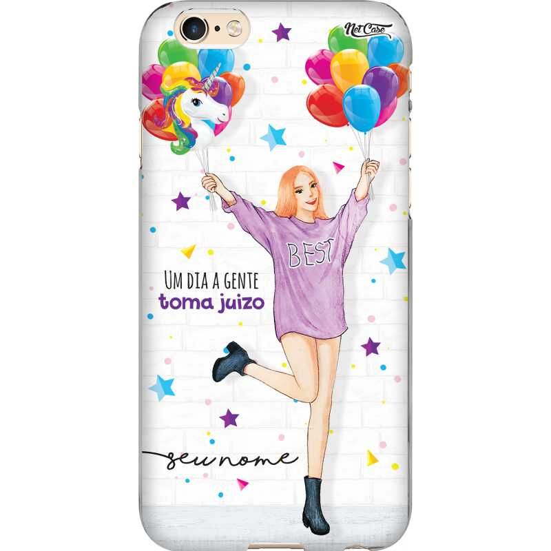 Capa Silicone NetCase Chapada Amigas - Um Dia a Gente Toma juízo