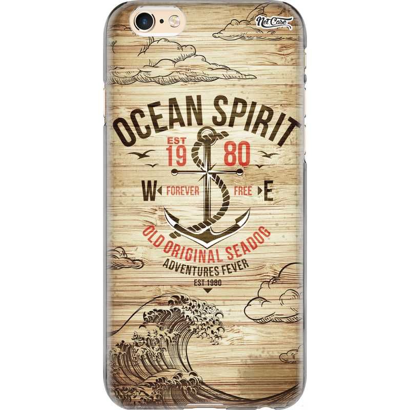 Capa Silicone NetCase Chapada Madeira Ocean Spirit