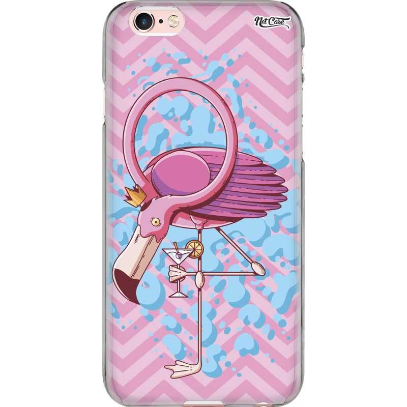 Capa Silicone NetCase Chapada Flamingo Suporte