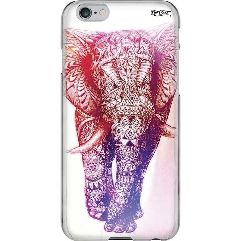 Capa Silicone NetCase Chapada Elefante Indiano 3D