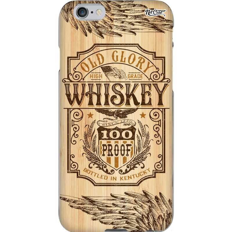 Capa Silicone NetCase Chapada Madeira Old Glory Whiskey