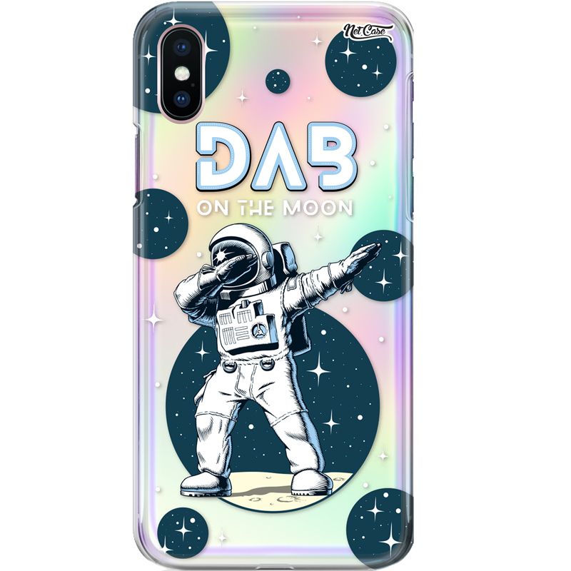 Capa Silicone NetCase Holográfica Dab On the Moon