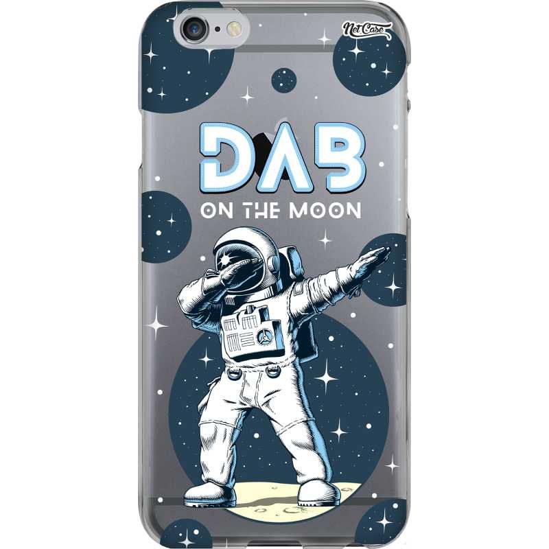 Capa Silicone NetCase Transparente Dab On the Moon