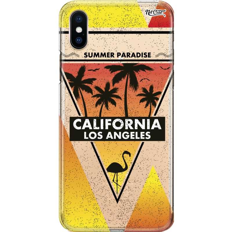 Capa Silicone NetCase Chapada Summer Paradise - California Los Angeles