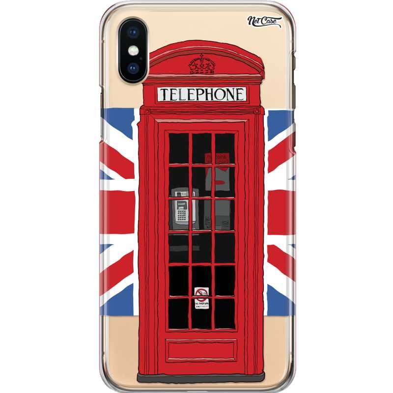 Capa Silicone NetCase Transparente UK Telephone
