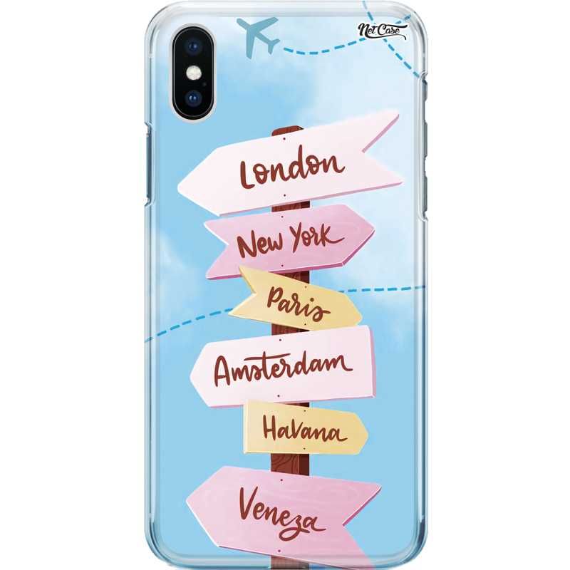 Capa Silicone NetCase Chapada Travel Destinations