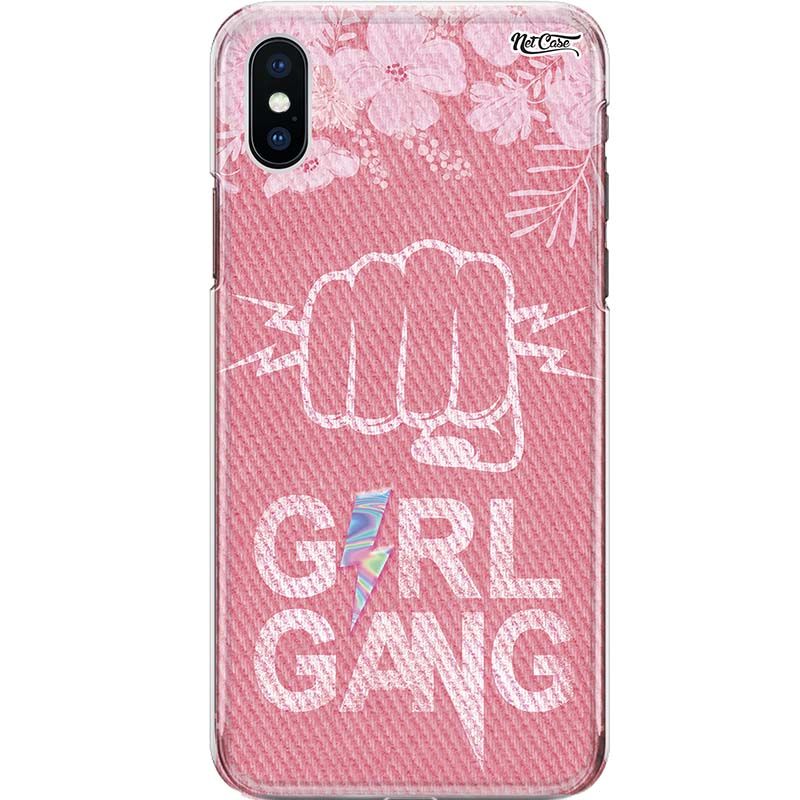 Capa Silicone NetCase Chapada Floral Girl Gang
