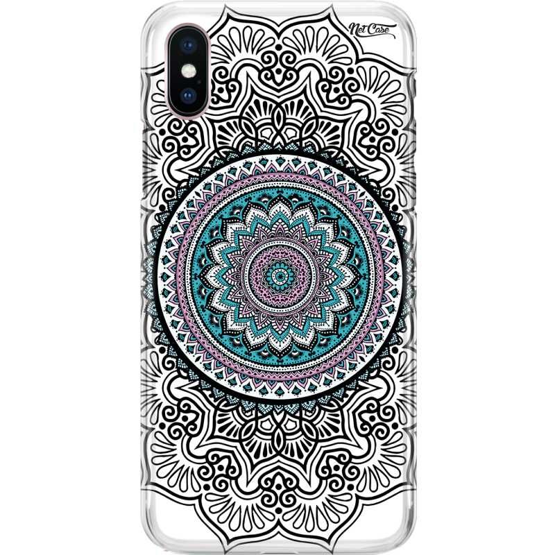 Capa Silicone NetCase Chapada Mandala Color Flor de Lótus