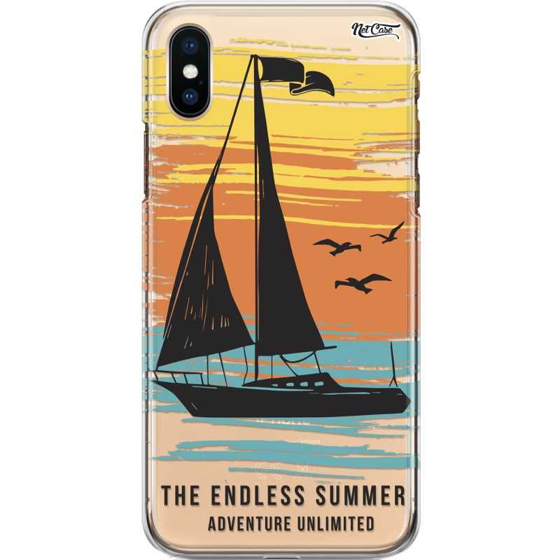 Capa Silicone NetCase Transparente Veleiro The Endless Summer