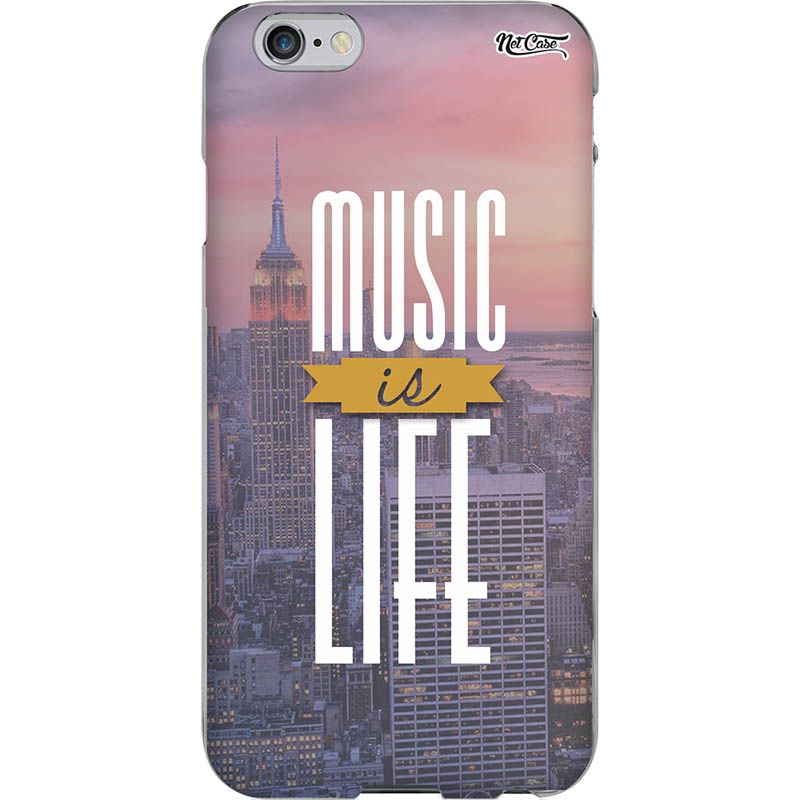 Capa Silicone NetCase Chapada Music is Life