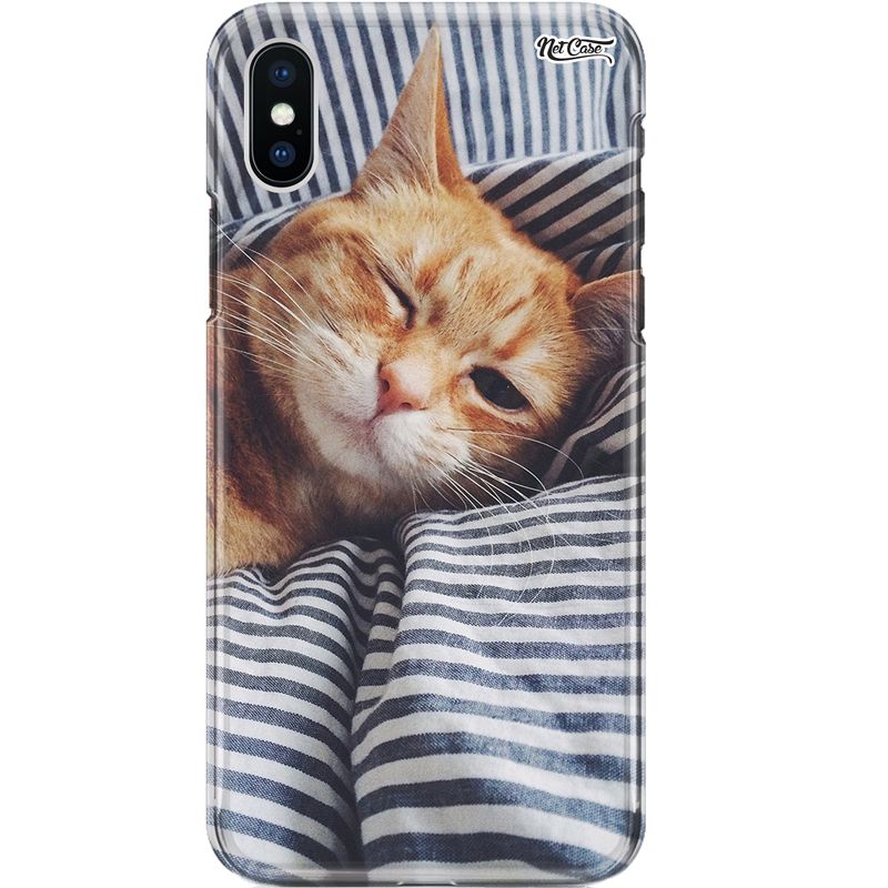 Capa Silicone NetCase Chapada Sleepy Cat