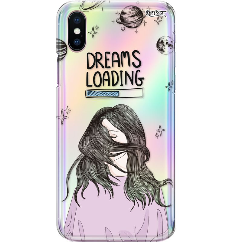 Capa Silicone NetCase Holográfica Girl: Dreams Loading