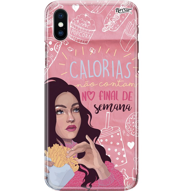 Capa Silicone NetCase Chapada Calorias Não Contam no FDS