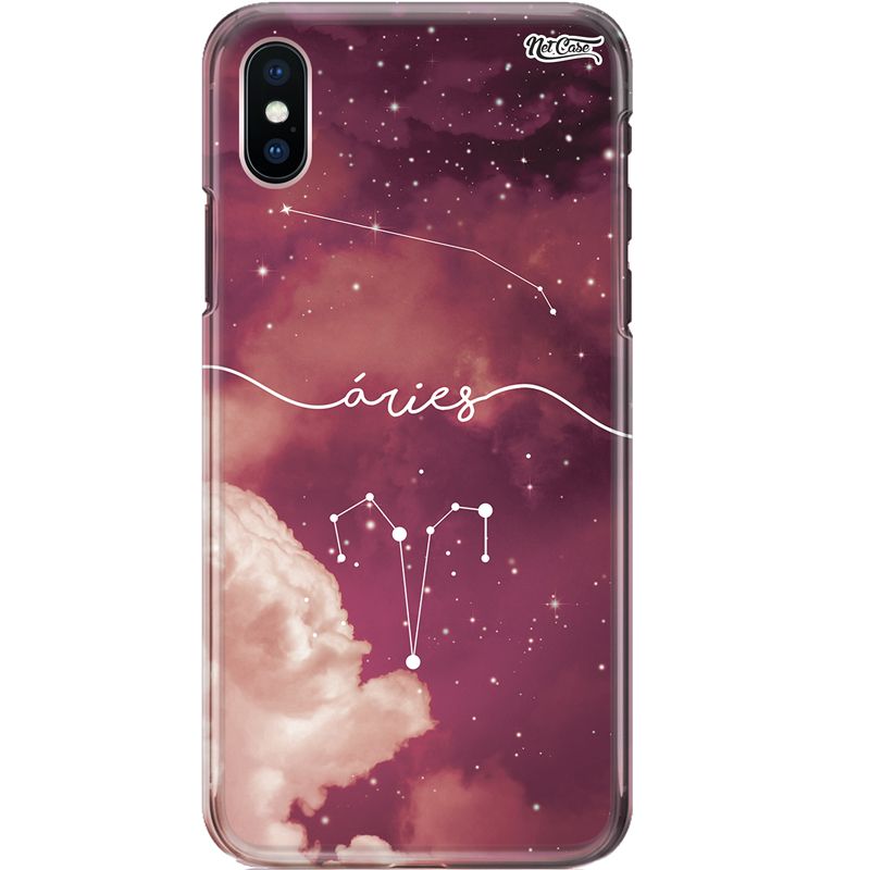 Capa Silicone NetCase Chapada Signo Áries