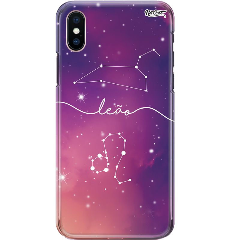 Capa Silicone NetCase Chapada Signo Leão