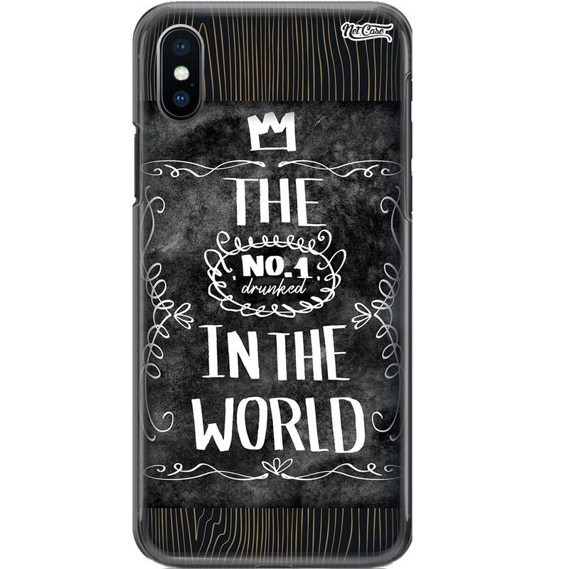 Capa Silicone NetCase Chapada The NO°1 Drunked in the World