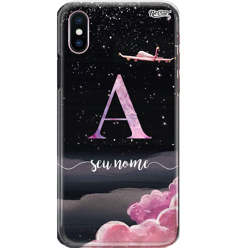 Capa Silicone NetCase Chapada Nome Crystal Rose