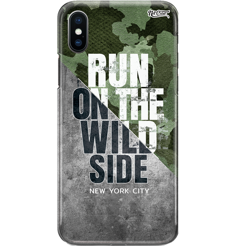 Capa Silicone NetCase Chapada Camuflada Run On the Wild Side