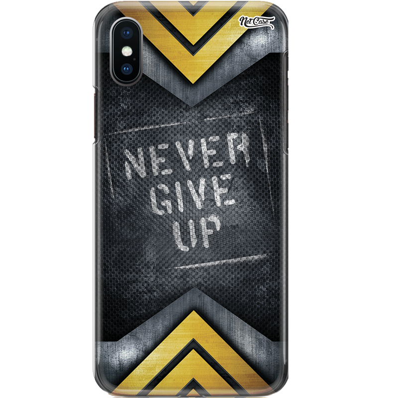 Capa Silicone NetCase Chapada Door: Never Give Up