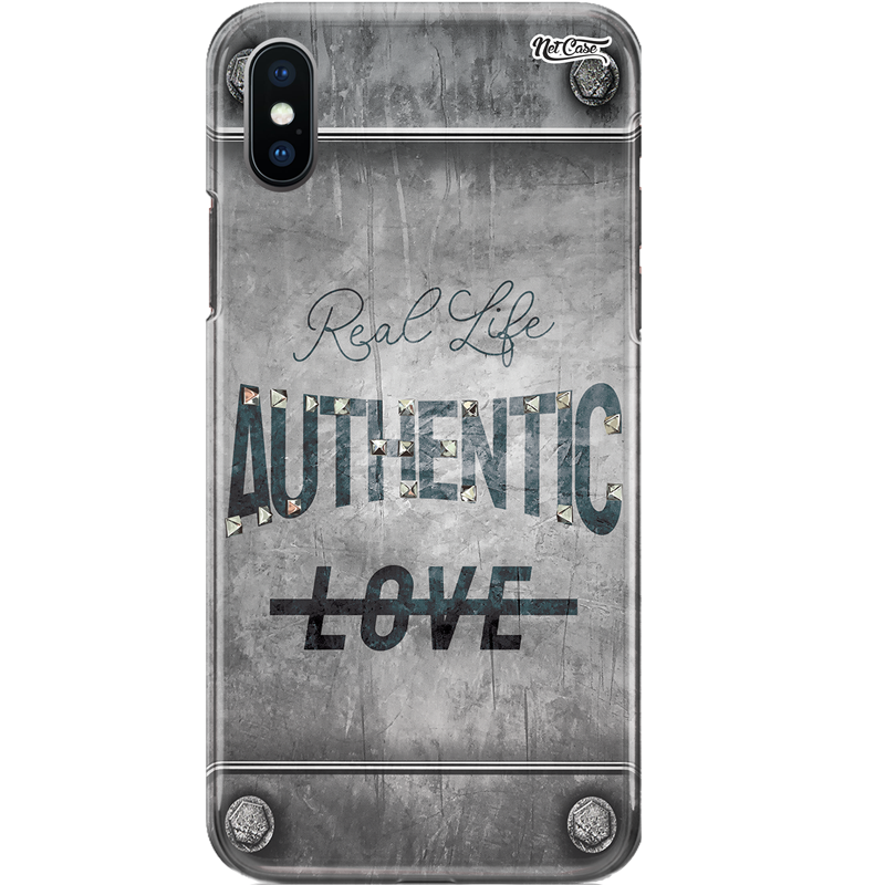 Capa Silicone NetCase Chapada Real Life: Authentic Love