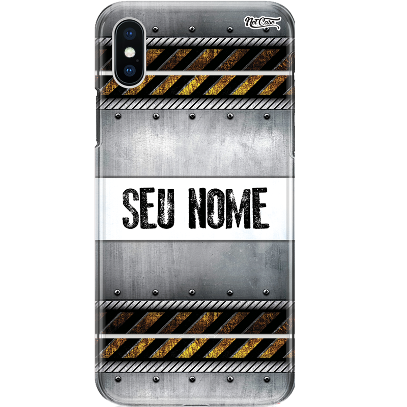 Capa Silicone NetCase Chapada Nome Steel Door