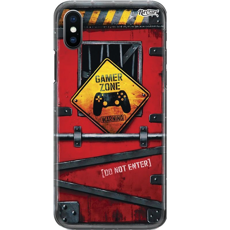 Capa Silicone NetCase Chapada Gamer Zone: Warning