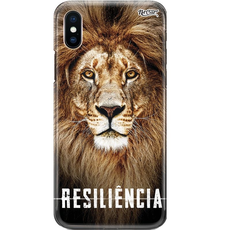 Capa Silicone NetCase Chapada Leão Resiliência