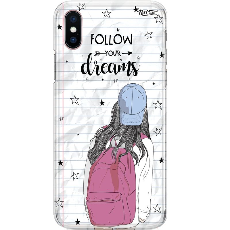 Capa Silicone NetCase Chapada Notebook Page: Follow --Your--> Dreams
