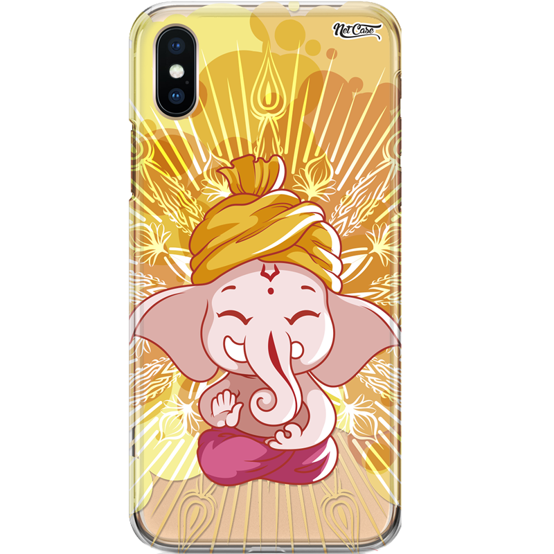 Capa Silicone NetCase Chapada Cartoon Ganesha
