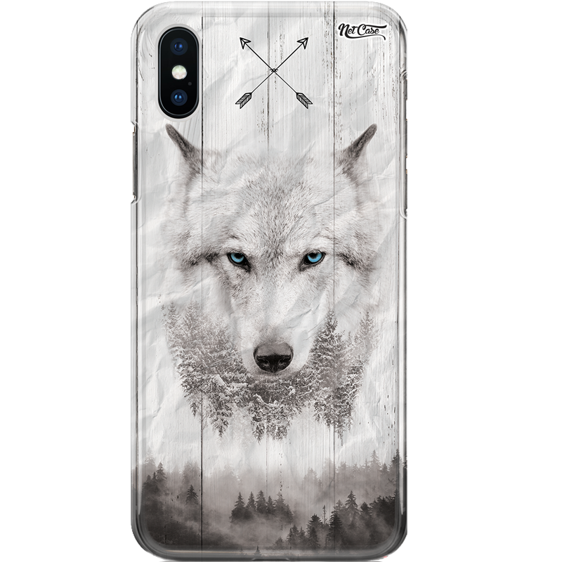 Capa Silicone NetCase Chapada Madeira White Wolf