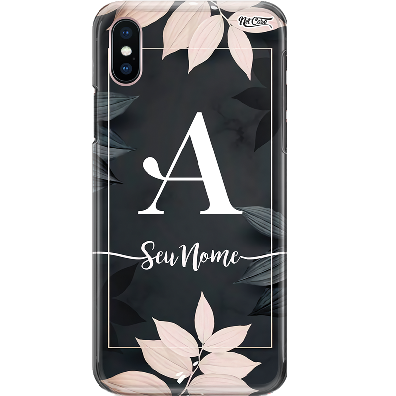 Capa Silicone NetCase Chapada Nome Tropical Leaves